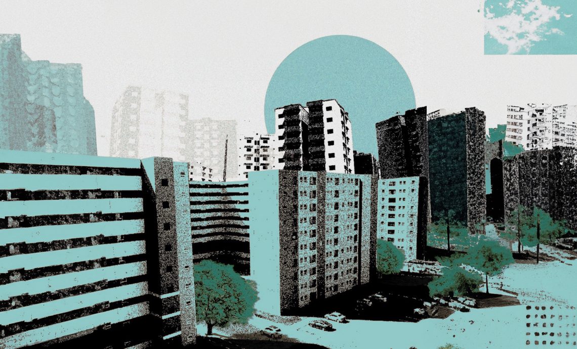 Cement eats the trees. A review of green spaces and their per capita share in Baghdad