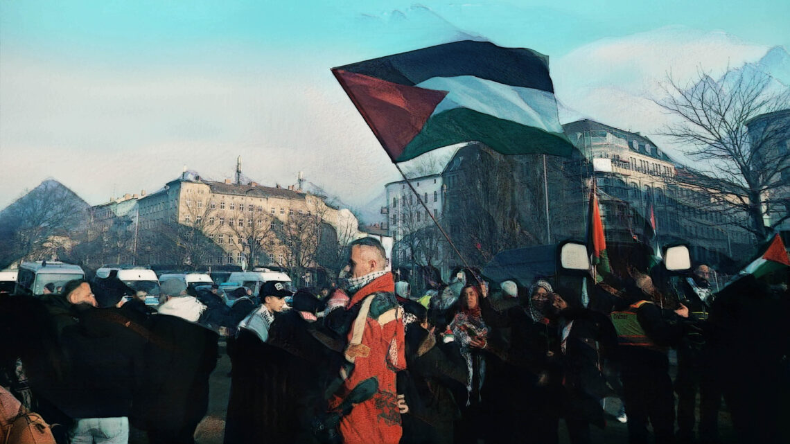 Berlin New York Solidarity Gaza Palestine Student Protests