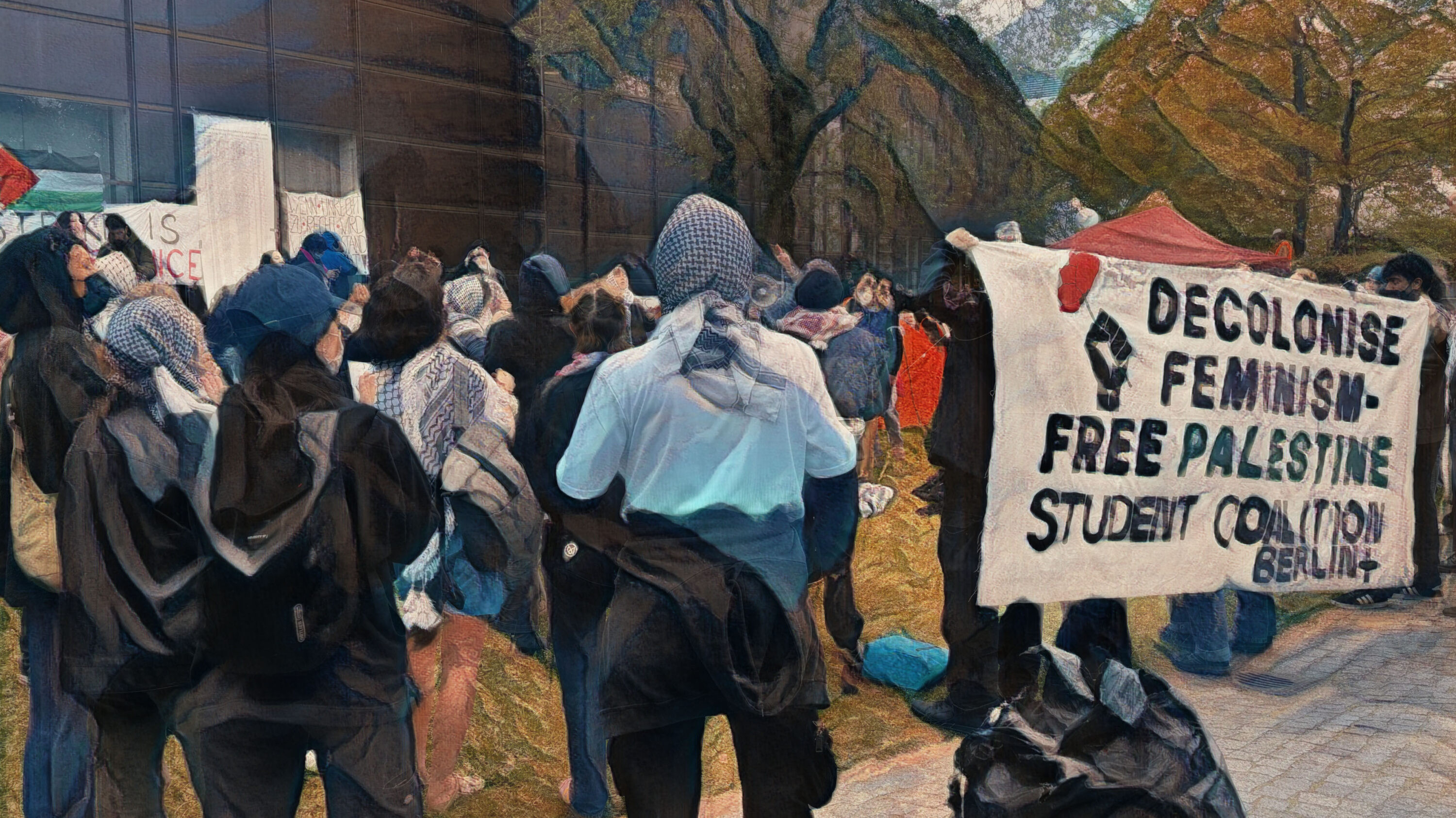Germany, Trials, Students, Palestine, Protests