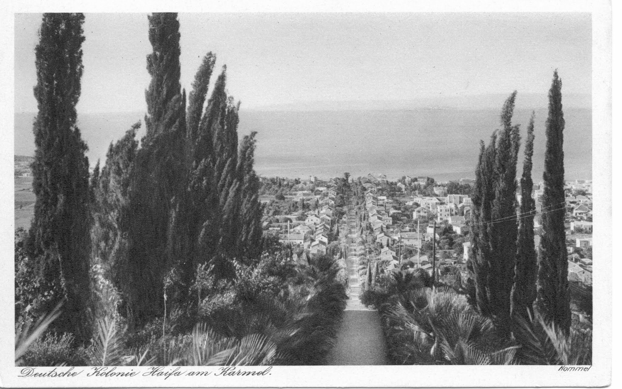 German family archive colonial palestine