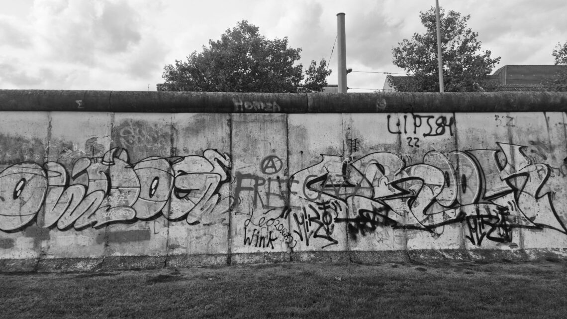 Berlin walls Palestine art politics