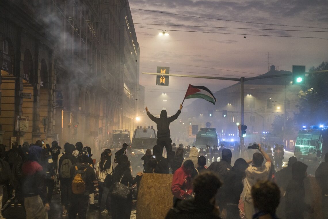 Italy, student protests