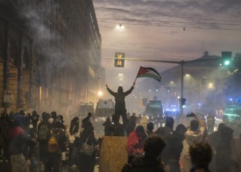 Italy, student protests