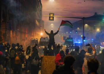 Italy, student protests
